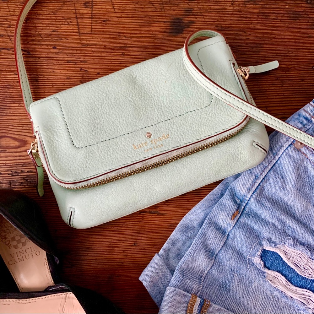 Kate Spade Mint Crossbody Purse